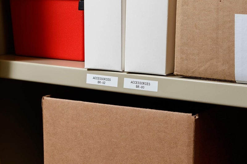 Brady Multi-Purpose Vinyl Label Tape for M610, M611, M710, BMP61, and BMP71 Printers - 1" x 50', White. M6C-1000-439 - Image 2